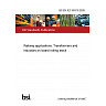 BS EN IEC 60310:2026 Railway applications. Transformers and inductors on board rolling stock