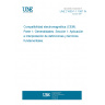UNE 21000-1-1:1997 IN Electromagnetic compatibility (EMC) - Part 1: General - Section 1: Application and interpretation of fundamental definitions and terms UNE 21000-1-1:1997 IN Electromagnetic compatibility (EMC) - Part 1: General - Section 1: Application and interpretation of fundamental definitions and terms
