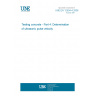 UNE EN 12504-4:2006 Testing concrete - Part 4: Determination of ultrasonic pulse velocity UNE EN 12504-4:2006 Testing concrete - Part 4: Determination of ultrasonic pulse velocity