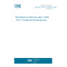 UNE EN 13411-3:2005+A1:2008 Terminations for steel wire ropes - Safety - Part 3: Ferrules and ferrule-securing UNE EN 13411-3:2005+A1:2008 Terminations for steel wire ropes - Safety - Part 3: Ferrules and ferrule-securing