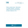 UNE EN 26801:1994/A1:2012 Rubber or plastics hoses - Determination of volumetric expansion - Amendment 1: Deletion of alcohol as pressurizing fluid (ISO 6801:1983/Amd 1:2011) UNE EN 26801:1994/A1:2012 Rubber or plastics hoses - Determination of volumetric expansion - Amendment 1: Deletion of alcohol as pressurizing fluid (ISO 6801:1983/Amd 1:2011)