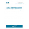 UNE EN ISO 2922:2001/A1:2013 Acoustics - Measurement of airborne sound emitted by vessels on inland waterways and harbours (ISO 2922:2000/Amd 1:2013) UNE EN ISO 2922:2001/A1:2013 Acoustics - Measurement of airborne sound emitted by vessels on inland waterways and harbours (ISO 2922:2000/Amd 1:2013)