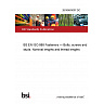 26/30483007 DC BS EN ISO 888 Fasteners — Bolts, screws and studs. Nominal lengths and thread lengths 26/30483007 DC BS EN ISO 888 Fasteners — Bolts, screws and studs. Nominal lengths and thread lengths