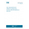 UNE 55048:1973 FATS. RECOGNITION OF GREAVE OIL MIXED WITH OLIVE OIL (BELLIER-MARCELLE METHOD).
