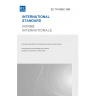 IEC TR 60882:1986 - Pre-heat requirements for starterless tubular fluorescent lamps