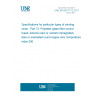 UNE EN 60317-72:2017 Specifications for particular types of winding wires - Part 72: Polyester glass-fibre wound fused, silicone resin or varnish impregnated, bare or enamelled round copper wire, temperature index 200