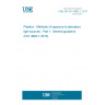 UNE EN ISO 4892-1:2017 Plastics - Methods of exposure to laboratory light sources - Part 1: General guidance (ISO 4892-1:2016) UNE EN ISO 4892-1:2017 Plastics - Methods of exposure to laboratory light sources - Part 1: General guidance (ISO 4892-1:2016)