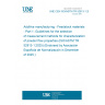 UNE CEN ISO/ASTM TR 52913-1:2025 Additive manufacturing - Feedstock materials - Part 1: Guidelines for the selection of measurement methods for characterization of powder flow properties (ISO/ASTM TR 52913-1:2025) (Endorsed by Asociación Española de Normalización in December of 2025.)