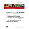 26/30545433 DC BS ISO/IEC 24772-1:2024/Amd 1 Programming languages — Avoiding vulnerabilities in programming languages — Part 1: Language-independent catalogue of vulnerabilities Part 1: Language-independent catalogue of vulnerabilities. AMENDMENT 1: Code representation differs between compiler view and reader view 26/30545433 DC BS ISO/IEC 24772-1:2024/Amd 1 Programming languages — Avoiding vulnerabilities in programming languages — Part 1: Language-independent catalogue of vulnerabilities Part 1: Language-independent catalogue of vulnerabilities. AMENDMENT 1: Code representation differs between compiler view and reader view