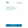 UNE EN ISO 1182:2021 Reaction to fire tests for products - Non-combustibility test (ISO 1182:2020)