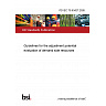 PD IEC TS 63427:2026 Guidelines for the adjustment potential evaluation of demand side resources