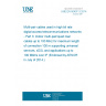 UNE EN 50407-3:2014 Multi-pair cables used in high bit rate digital access telecommunications networks - Part 3: Indoor multi-pair/quad riser cables up to 100 MHz for maximum length of connection 100 m supporting universal services, xDSL and applications up to 100 Mbit/s over IP (Endorsed by AENOR in July of 2014.) UNE EN 50407-3:2014 Multi-pair cables used in high bit rate digital access telecommunications networks - Part 3: Indoor multi-pair/quad riser cables up to 100 MHz for maximum length of connection 100 m supporting universal services, xDSL and applications up to 100 Mbit/s over IP (Endorsed by AENOR in July of 2014.)