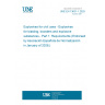 UNE EN 13631-1:2025 Explosives for civil uses - Explosives for blasting, boosters and explosive substances - Part 1: Requirements (Endorsed by Asociación Española de Normalización in January of 2026.)