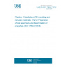 UNE EN ISO 17855-2:2016 Plastics - Polyethylene (PE) moulding and extrusion materials - Part 2: Preparation of test specimens and determination of properties (ISO 17855-2:2016)