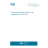 UNE EN ISO 2746:2015 Vitreous and porcelain enamels - High voltage test (ISO 2746:2015)