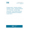 UNE EN 4165-024:2017 Aerospace series - Connectors, electrical, rectangular, modular - Operating temperature 175 °C continuous - Part 024: Single module plug - Product standard (Endorsed by Asociación Española de Normalización in April of 2017.) UNE EN 4165-024:2017 Aerospace series - Connectors, electrical, rectangular, modular - Operating temperature 175 °C continuous - Part 024: Single module plug - Product standard (Endorsed by Asociación Española de Normalización in April of 2017.)