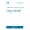 UNE EN ISO 28199-1:2010 Paints and varnishes - Evaluation of properties of coating systems related to the application process - Part 1: Relevant vocabulary and preparation of test panels (ISO 28199-1:2009) UNE EN ISO 28199-1:2010 Paints and varnishes - Evaluation of properties of coating systems related to the application process - Part 1: Relevant vocabulary and preparation of test panels (ISO 28199-1:2009)