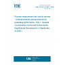 UNE EN IEC 61298-1:2026 - Process measurement and control devices - General methods and procedures for evaluating performance - Part 1: General considerations (Endorsed by Asociación Española de Normalización in September of 2026.)