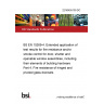 22/30455139 DC BS EN 15269-4. Extended application of test results for fire resistance and/or smoke control for door, shutter and openable window assemblies, including their elements of building hardware Part 4. Fire resistance of hinged and pivoted glass doorsets