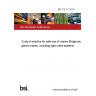 BS 7121-7:2019 Code of practice for safe use of cranes Bridge and gantry cranes, including light crane systems