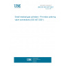 UNE EN ISO 407:2022 Small medical gas cylinders - Pin-index yoke-type valve connections (ISO 407:2021)