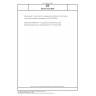 DIN EN ISO 9509 Water quality - Toxicity test for assessing the inhibition of nitrification of activated sludge microorganisms (ISO 9509:2006)