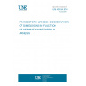 UNE 40194:1974 FRAMES FOR HARNESS: COORDINATION OF DIMENSIONS IN FUNCTION OF SEPARATION BETWEEN HARNESS. UNE 40194:1974 FRAMES FOR HARNESS: COORDINATION OF DIMENSIONS IN FUNCTION OF SEPARATION BETWEEN HARNESS.