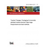 BS EN 868-4:2017 - TC Tracked Changes. Packaging for terminally sterilized medical devices Paper bags. Requirements and test methods