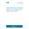 UNE EN 13978-1:2006 Precast concrete products - Precast concrete garages - Part 1: Requirements for reinforced garages monolithic or consisting of single sections with room dimensions UNE EN 13978-1:2006 Precast concrete products - Precast concrete garages - Part 1: Requirements for reinforced garages monolithic or consisting of single sections with room dimensions