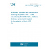 UNE EN 62368-1:2014/A11:2017 Audio/video, information and communication technology equipment - Part 1: Safety requirements (IEC 62368-1:2014, modified) (Endorsed by Asociación Española de Normalización in March of 2017.) UNE EN 62368-1:2014/A11:2017 Audio/video, information and communication technology equipment - Part 1: Safety requirements (IEC 62368-1:2014, modified) (Endorsed by Asociación Española de Normalización in March of 2017.)