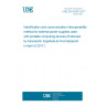 UNE EN 63002:2017 Identification and communication interoperability method for external power supplies used with portable computing devices (Endorsed by Asociación Española de Normalización in April of 2017.) UNE EN 63002:2017 Identification and communication interoperability method for external power supplies used with portable computing devices (Endorsed by Asociación Española de Normalización in April of 2017.)