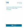 UNE 40341:1979 TEXTILE MACHINERY AND ACCESORIES. WIRES FOR FLEXIBLE CARD CLOTHINGS UNE 40341:1979 TEXTILE MACHINERY AND ACCESORIES. WIRES FOR FLEXIBLE CARD CLOTHINGS