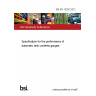 BS EN 13352:2012 Specification for the performance of automatic tank contents gauges