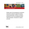 BS EN 60917-2-1:1997 Modular order for the development of mechanical structures for electronic equipment practices. Sectional specification. Interface co-ordination dimensions for the 25 mm equipment practice Detail specification. Dimensions for cabinets and racks