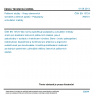 ČSN EN 13724 - Poštovní služby - Vhozy domovních schránek a čelních panelů - Požadavky a zkušební metody