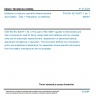 ČSN EN IEC 62877-1 ed. 2 - Elektrolyt a voda pro uzavřené větrané olověné akumulátory - Část 1: Požadavky na elektrolyt