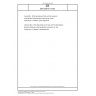 DIN CEN/TS 17303 Foodstuffs - DNA barcoding of fish and fish products using defined mitochondrial cytochrome b and cytochrome c oxidase I gene segments DIN CEN/TS 17303 Foodstuffs - DNA barcoding of fish and fish products using defined mitochondrial cytochrome b and cytochrome c oxidase I gene segments