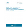 UNE EN ISO 8130-6:2011 Coating Powders - Part 6: Determination of gel time of thermosetting coating powders at a given temperature (ISO 8130-6:1992, including Amd 1:1998) UNE EN ISO 8130-6:2011 Coating Powders - Part 6: Determination of gel time of thermosetting coating powders at a given temperature (ISO 8130-6:1992, including Amd 1:1998)