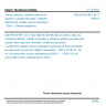 ČSN EN 62196-1 ed. 3 - Vidlice, zásuvky, vozidlová zásuvková spojení a vozidlové přívodky - Nabíjení elektrických vozidel vodivým připojením - Část 1: Obecné požadavky