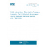 UNE EN ISO 7784-1:2016 Paints and varnishes - Determination of resistance to abrasion - Part 1: Method with abrasive-paper covered wheels and rotating test specimen (ISO 7784-1:2016) UNE EN ISO 7784-1:2016 Paints and varnishes - Determination of resistance to abrasion - Part 1: Method with abrasive-paper covered wheels and rotating test specimen (ISO 7784-1:2016)