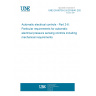 UNE EN 60730-2-6:2016/A1:2021 Automatic electrical controls - Part 2-6: Particular requirements for automatic electrical pressure sensing controls including mechanical requirements