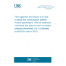 UNE EN 50411-3-6:2013 Fibre organisers and closures to be used in optical fibre communication systems - Product specifications - Part 3-6: Multimode mechanical fibre splice for use in an outdoor protected environment (Cat U) (Endorsed by AENOR in April of 2013.) UNE EN 50411-3-6:2013 Fibre organisers and closures to be used in optical fibre communication systems - Product specifications - Part 3-6: Multimode mechanical fibre splice for use in an outdoor protected environment (Cat U) (Endorsed by AENOR in April of 2013.)