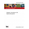 BS EN ISO 8743:2026 Fasteners. Grooved pins. Half length centre grooves BS EN ISO 8743:2026 Fasteners. Grooved pins. Half length centre grooves