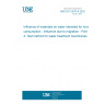 UNE EN 12873-4:2022 Influence of materials on water intended for human consumption - Influence due to migration - Part 4: Test method for water treatment membranes