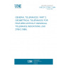 UNE EN 22768-2:1994 GENERAL TOLERANCES. PART 2: GEOMETRICAL TOLERANCES FOR FEATURES WITHOUT INDIVIDUAL TOLERANCE INDICATIONS. (ISO 2768-2:1989). UNE EN 22768-2:1994 GENERAL TOLERANCES. PART 2: GEOMETRICAL TOLERANCES FOR FEATURES WITHOUT INDIVIDUAL TOLERANCE INDICATIONS. (ISO 2768-2:1989).