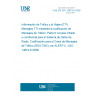 UNE EN ISO 14819-6:2006 Traffic and Traveller Information (TTI) - TTI messages via traffic message coding - Part 6: Encryption and conditional access for the Radio Data System - Traffic Message Channel ALERT C coding (ISO 14819-6:2006) UNE EN ISO 14819-6:2006 Traffic and Traveller Information (TTI) - TTI messages via traffic message coding - Part 6: Encryption and conditional access for the Radio Data System - Traffic Message Channel ALERT C coding (ISO 14819-6:2006)