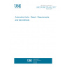UNE EN 590:2014+A1:2017 Automotive fuels - Diesel - Requirements and test methods UNE EN 590:2014+A1:2017 Automotive fuels - Diesel - Requirements and test methods
