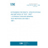 UNE EN ISO 3262-1:1999 Extenders for paints - Specifications and methods of test - Part 1:Introduction and general test methods (ISO 3262-1:1997)