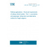 UNE EN 12663-1:2011+A1:2015 Railway applications - Structural requirements of railway vehicle bodies - Part 1: Locomotives and passenger rolling stock (and alternative method for freight wagons) UNE EN 12663-1:2011+A1:2015 Railway applications - Structural requirements of railway vehicle bodies - Part 1: Locomotives and passenger rolling stock (and alternative method for freight wagons)