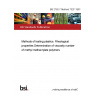 BS 2782-7:Method 732F:1991 Methods of testing plastics. Rheological properties Determination of viscosity number of methyl methacrylate polymers